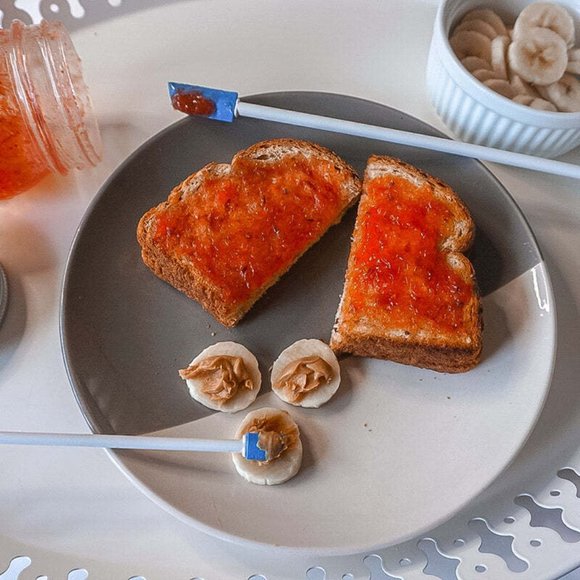 The Spatty & Spatty Daddy Last Drop Spatula Two Piece Set 6" and 12" Shark Tank - Picture 10 of 12